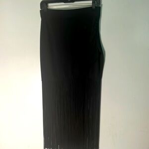 Fabienne Fun Evening Skirt with Fringe  Size 6
